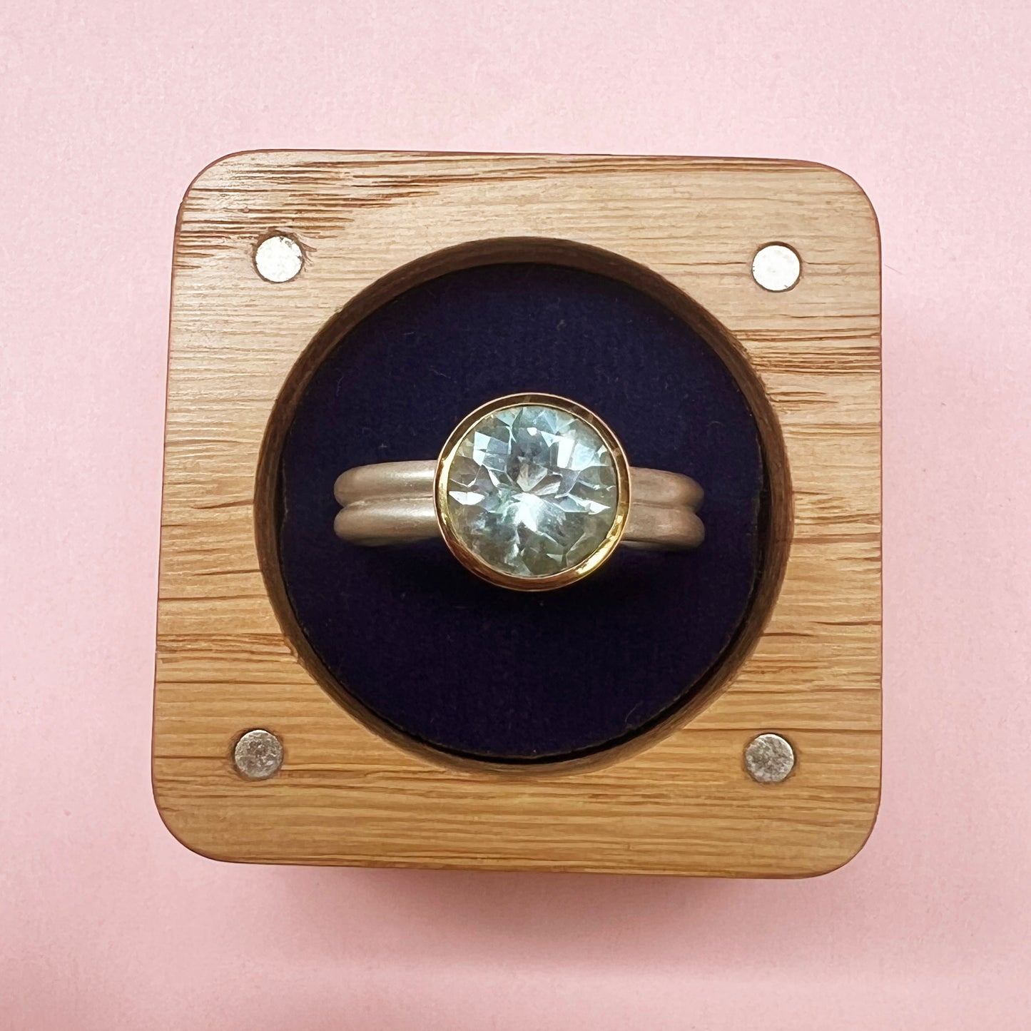 18ct Gold Set Topaz Ring