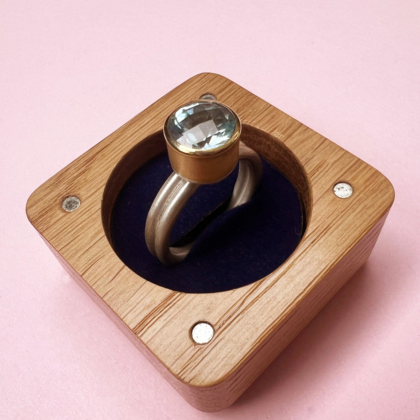 18ct Gold Set Topaz Ring