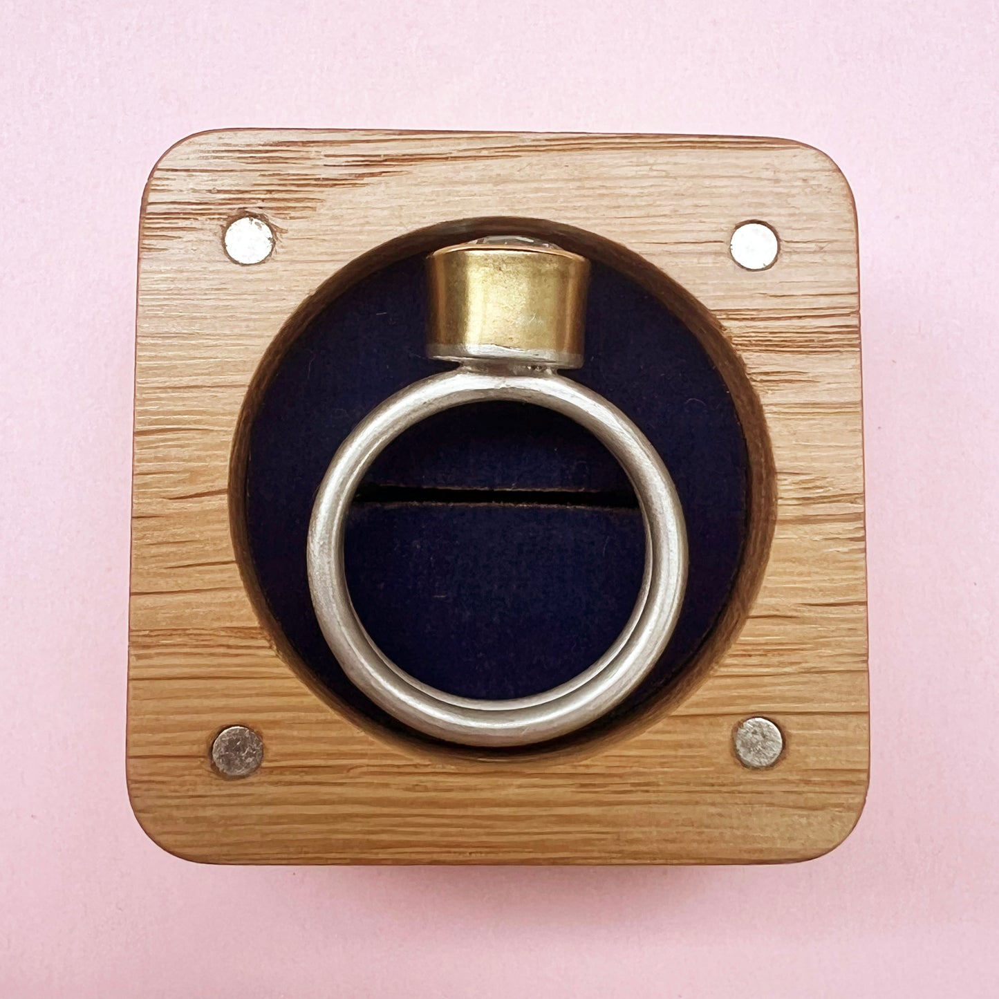 18ct Gold Set Topaz Ring