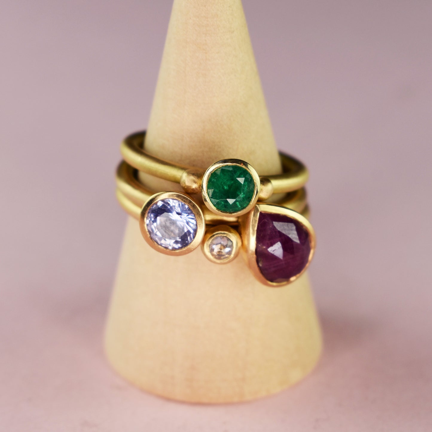 22ct & 18ct Gold Emerald Ring