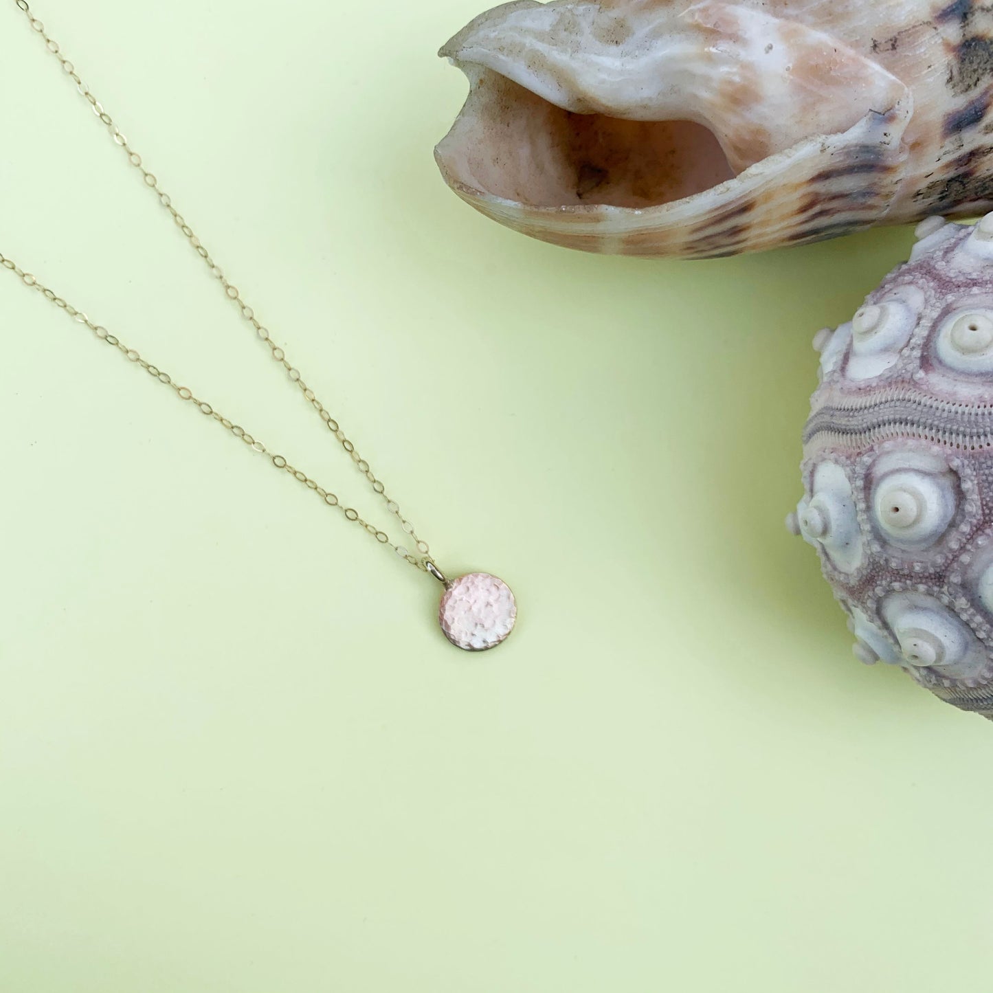 9ct gold polished ripple pendant, polished gold pendant, 9ct yellow gold necklace, yellow gold necklace, 9ct gold pendant necklace