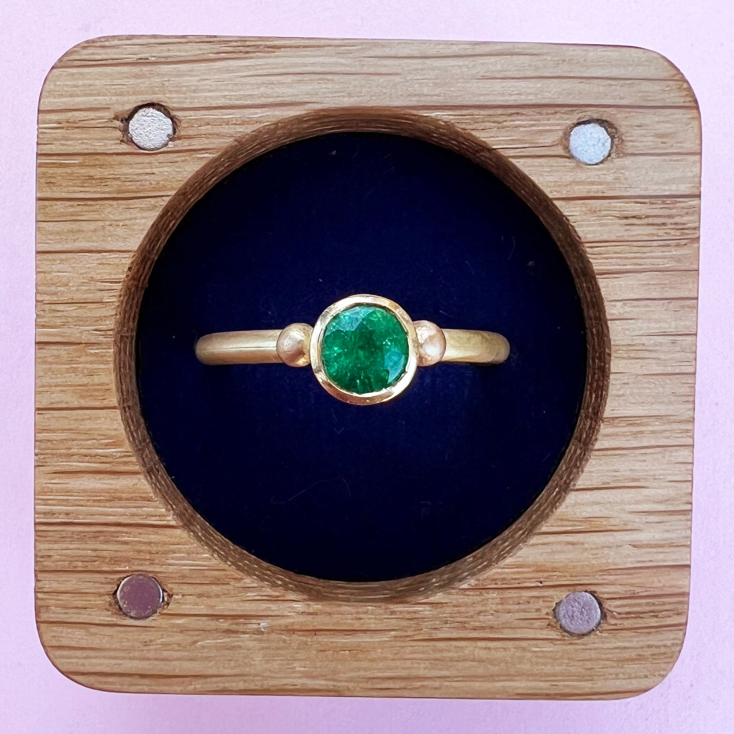 22ct & 18ct Gold Emerald Ring