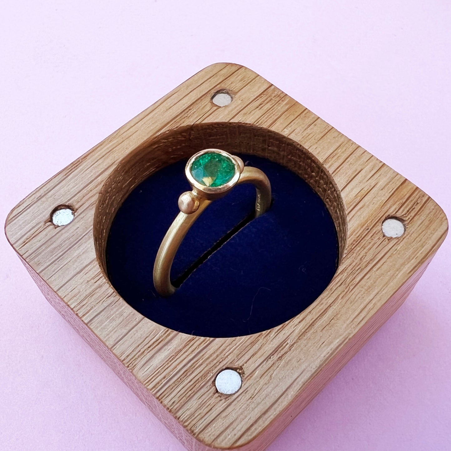 22ct & 18ct Gold Emerald Ring