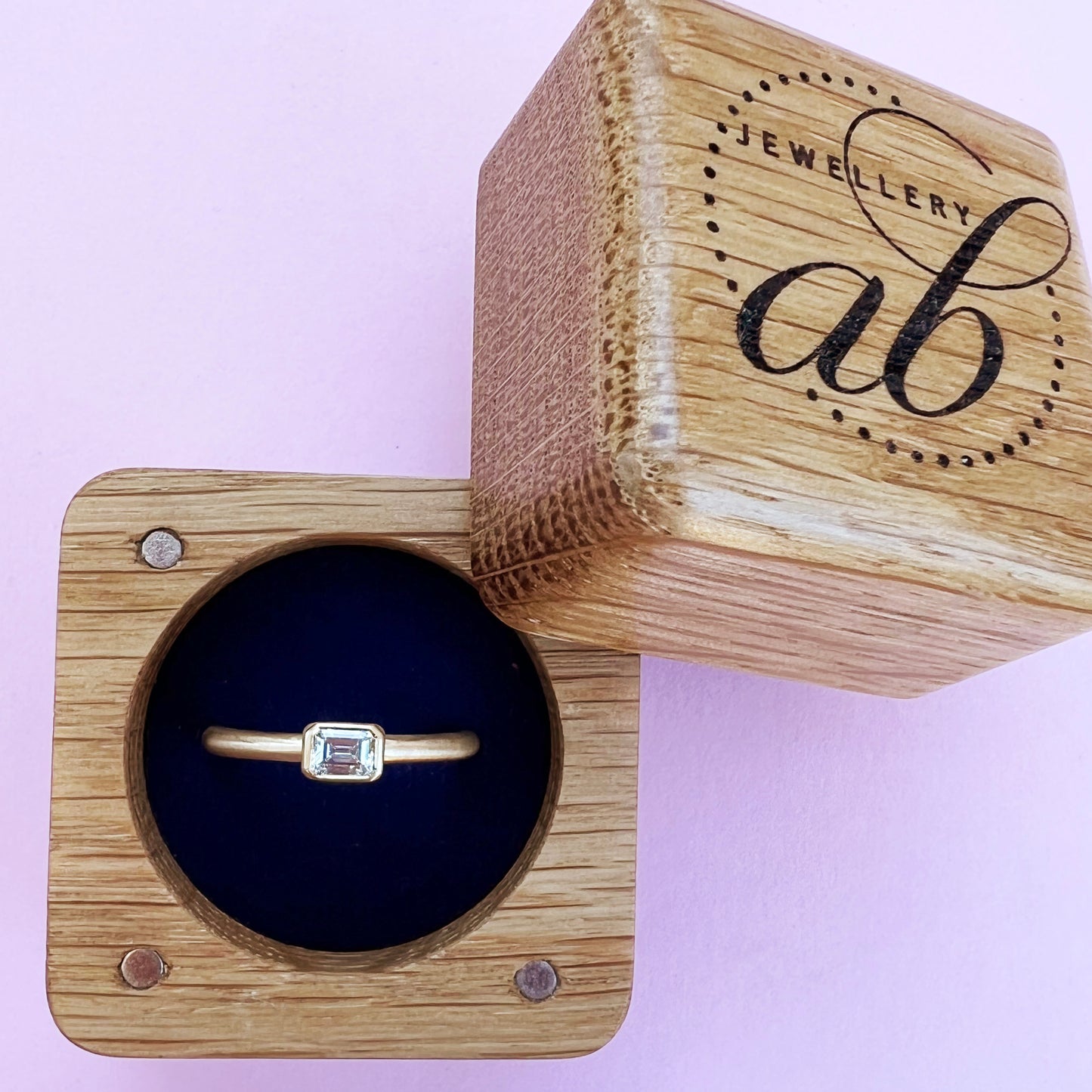 22ct & 18ct Gold Octagon Diamond Ring