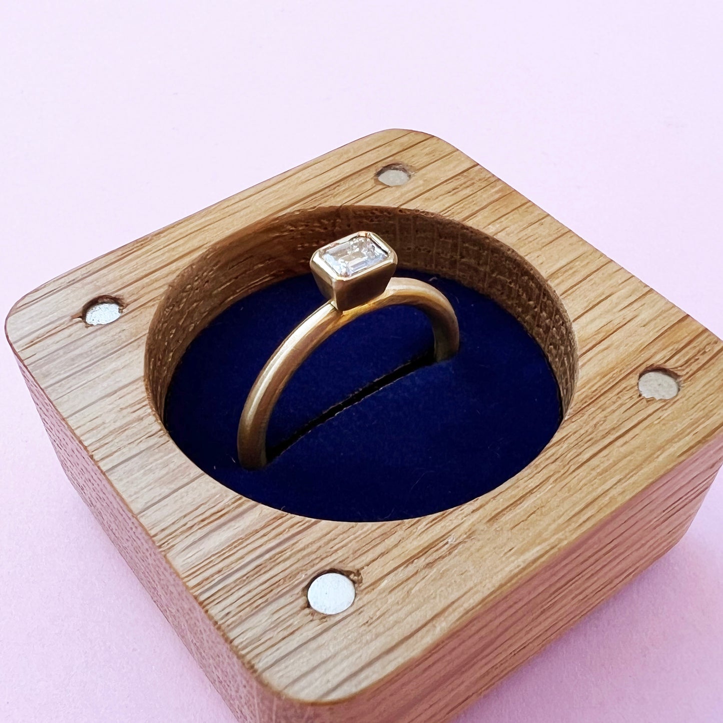 22ct & 18ct Gold Octagon Diamond Ring