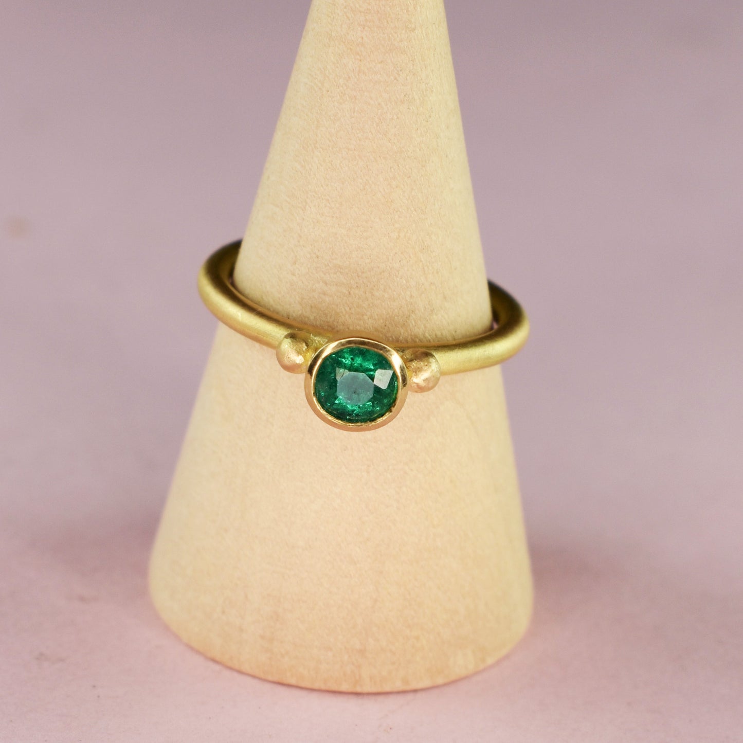 22ct & 18ct Gold Emerald Ring