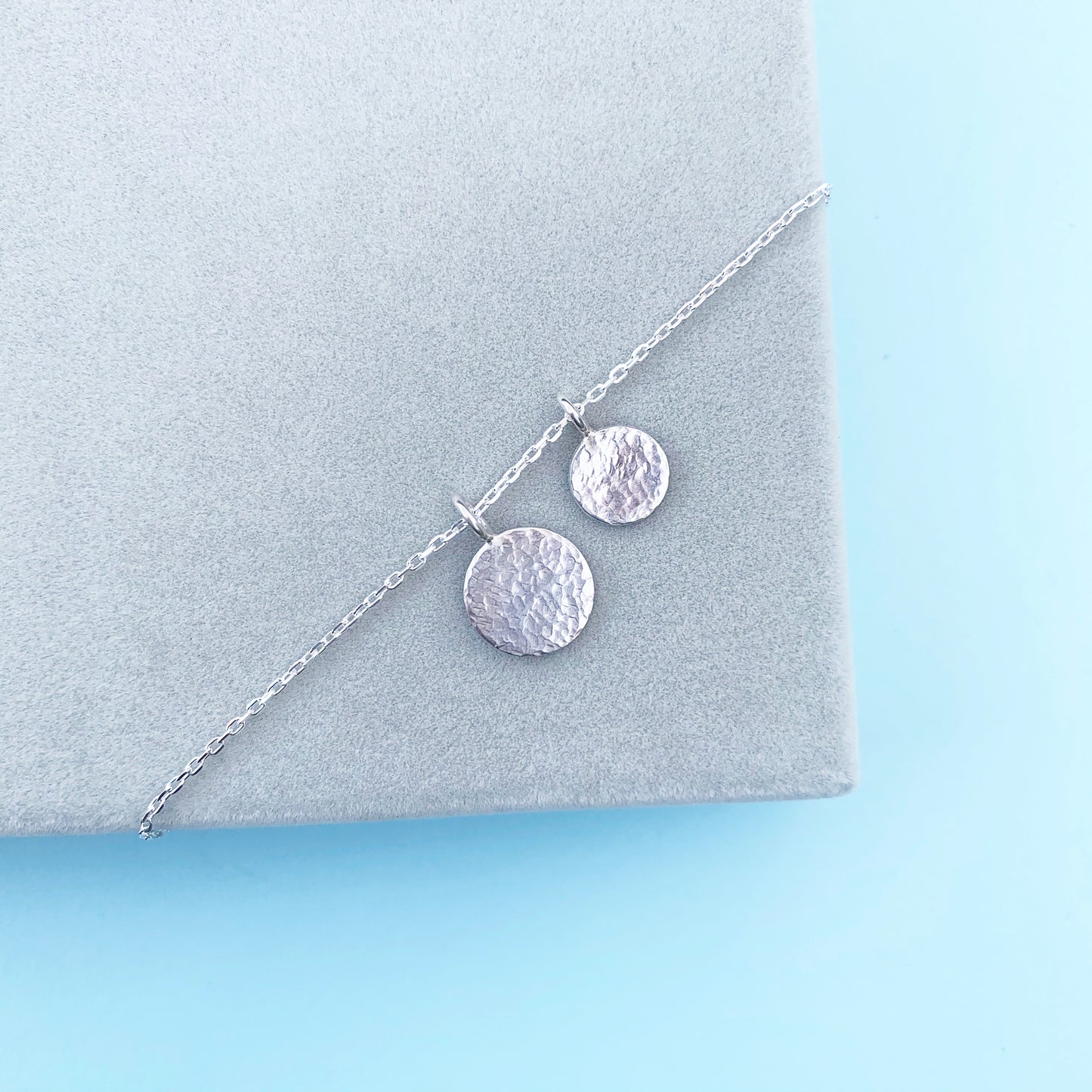  small silver ripple pendant necklace, polished ripple pendant, silver pendant, silver necklace, sterling silver necklace, silver ripple pendant necklace, small ripple pendant