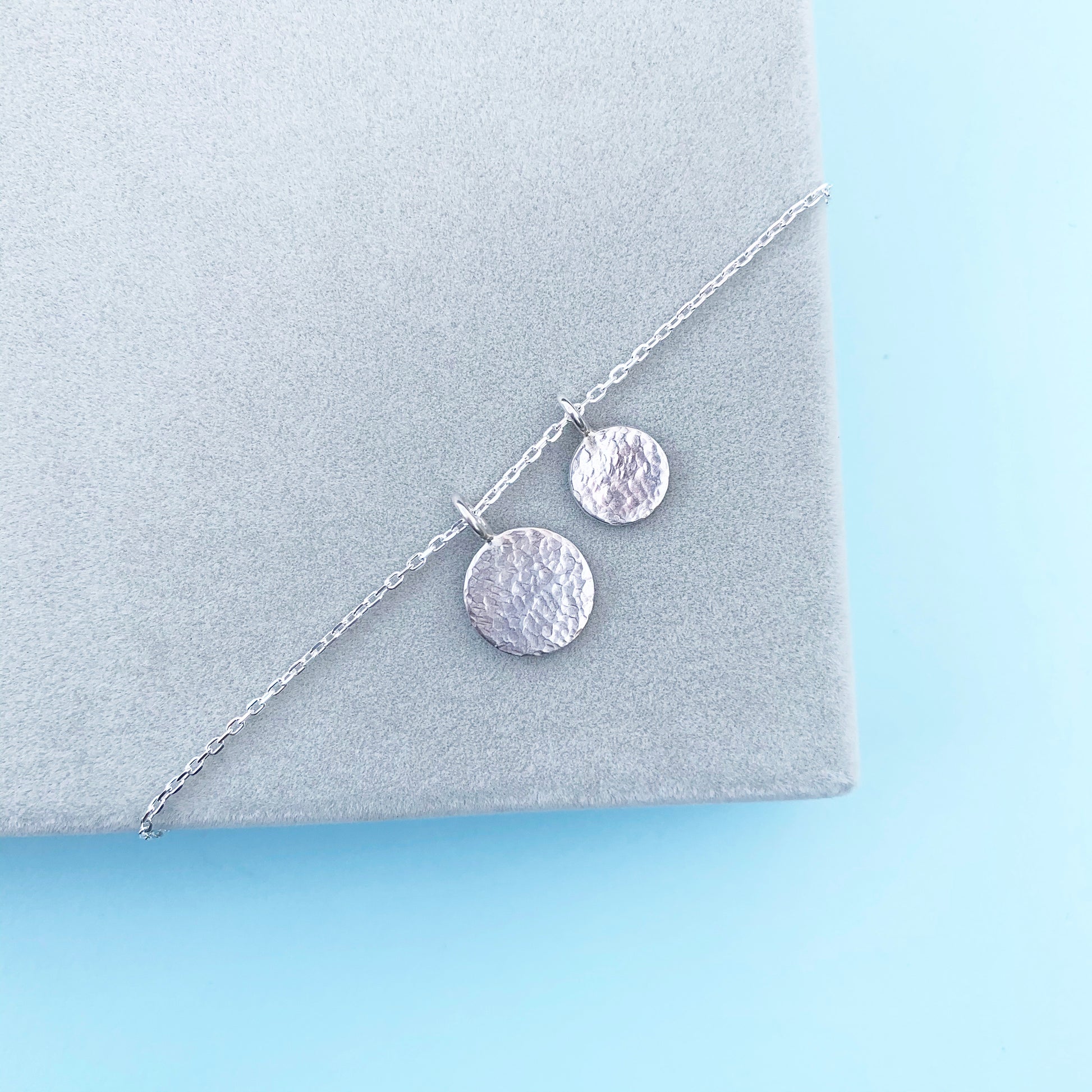  small silver ripple pendant necklace, polished ripple pendant, silver pendant, silver necklace, sterling silver necklace, silver ripple pendant necklace, small ripple pendant